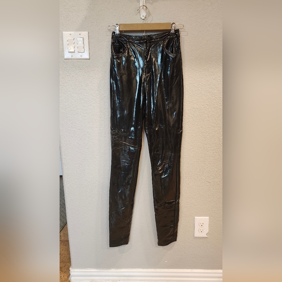 Steele latex skinny pants in black Xs - Picture 2 of 6